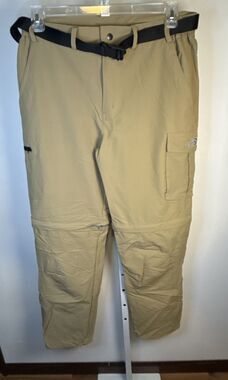 The North Face Men's Paramount Convertible Cargo Khaki Outdoor Hiking Pants XXL